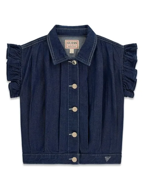 Guess Kids Kurtka przejściowa 181509 Niebieski Classic Fit