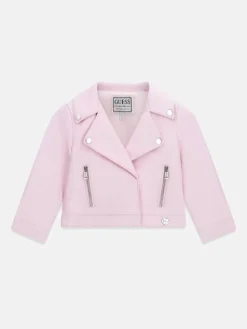 Guess Kids Kurtka przejściowa 183033 Różowy Classic Fit