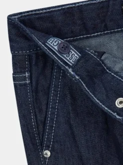 Guess Kids Spodnie materiałowe 183395 Niebieski Regular Fit