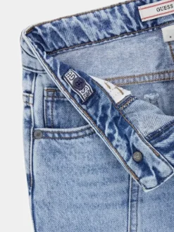 Guess Kids Spodnie materiałowe 183119 Niebieski Regular Fit