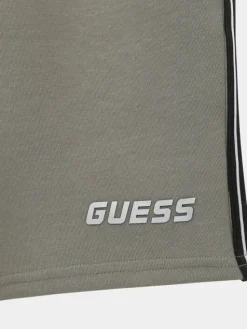 Guess Kids Spodnie materiałowe 173283 Zielony Regular Fit
