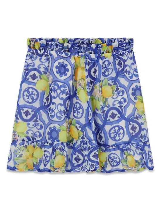 Guess Kids Spodnie materiałowe 181318 Kolorowy Regular Fit