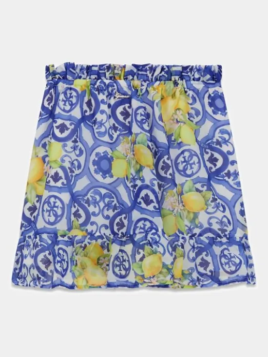 Guess Kids Spodnie materiałowe 181318 Kolorowy Regular Fit