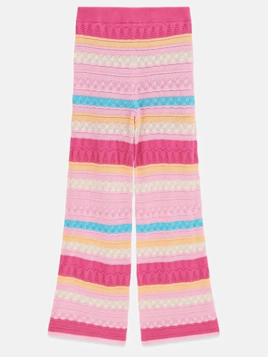 Guess Kids Spodnie materiałowe 182150 Kolorowy Regular Fit