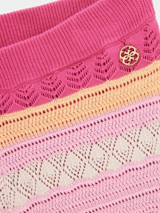 Guess Kids Spodnie materiałowe 182150 Kolorowy Regular Fit