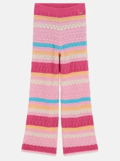 Guess Kids Spodnie materiałowe 182150 Kolorowy Regular Fit