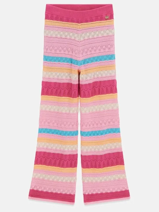 Guess Kids Spodnie materiałowe 182150 Kolorowy Regular Fit