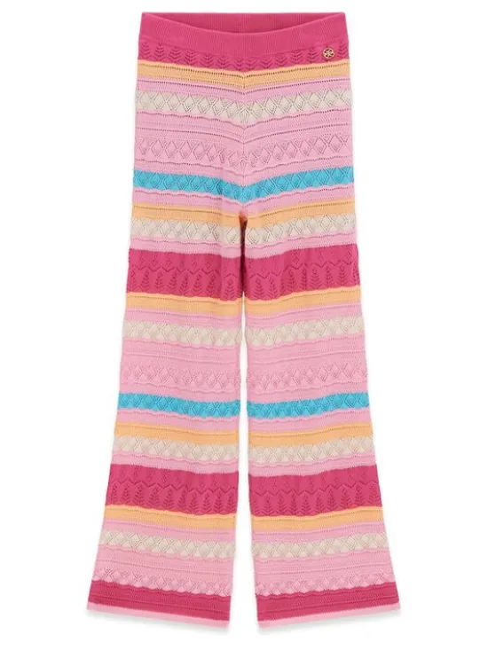 Guess Kids Spodnie materiałowe 182150 Kolorowy Regular Fit