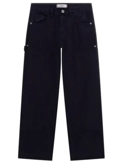 Guess Kids Spodnie materiałowe 173277 Niebieski Classic Fit