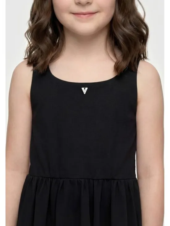 Guess Kids Sukienka codzienna 183383 Czarny Classic Fit