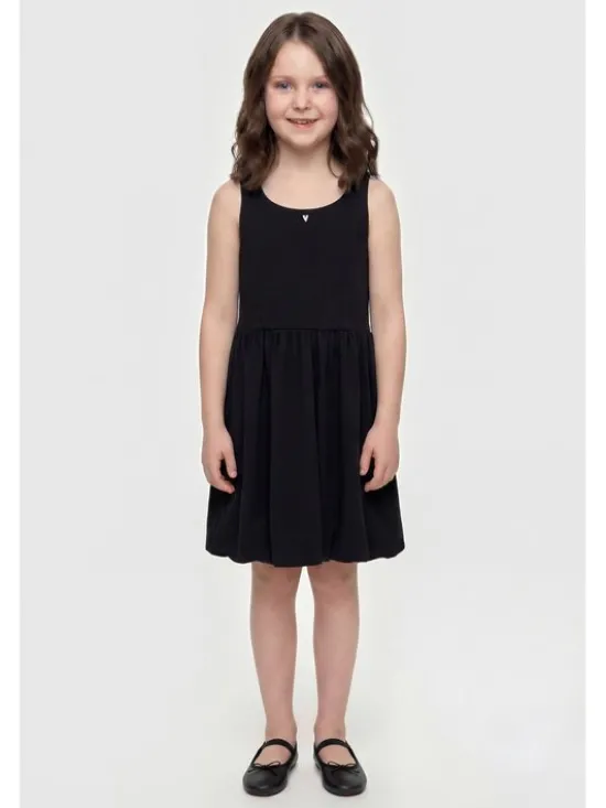 Guess Kids Sukienka codzienna 183383 Czarny Classic Fit