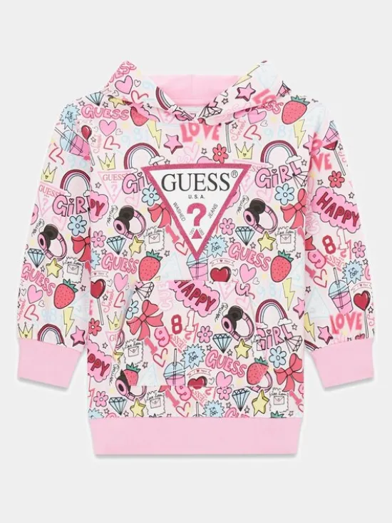 Guess Kids Sukienka codzienna 183735 Kolorowy Classic Fit