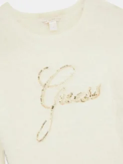 Guess Kids Sukienka codzienna 184382 Biały Classic Fit