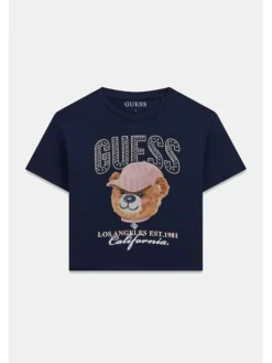 Guess Kids Tank top 184848 Niebieski Classic Fit