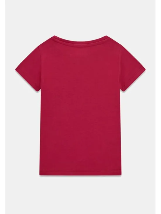Guess Kids T-Shirt 184849 Różowy Classic Fit
