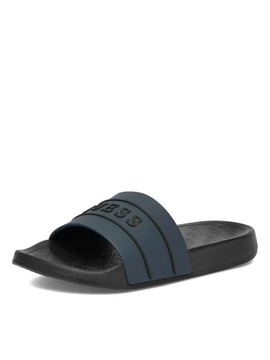 Guess Klapki CEOWB-K250041(CH) Granatowy