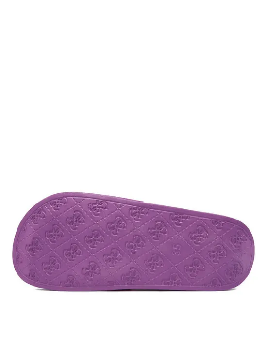 Guess Klapki CEOWB-K250040(DZ) Fioletowy