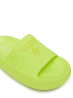 Guess Klapki H6GZ02 WG5X0 Zielony jasny