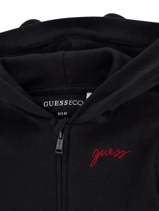 Guess Komplet bluza, body i spodnie dresowe H6YG09 K4135 Granatowy Regular Fit