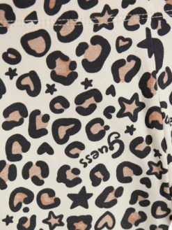 Guess Komplet bluza i legginsy K6BG02 K5910 Kremowy Regular Fit