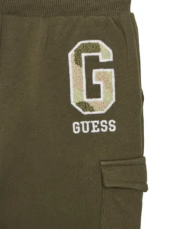 Guess Komplet bluzka i spodnie N5YG06 K8HM4 Biały Regular Fit