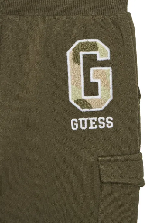 Guess Komplet bluzka i spodnie N5YG06 K8HM4 Biały Regular Fit