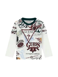 Guess Komplet bluzka i spodnie N6YG02 K4077 Zielony ciemny Regular Fit