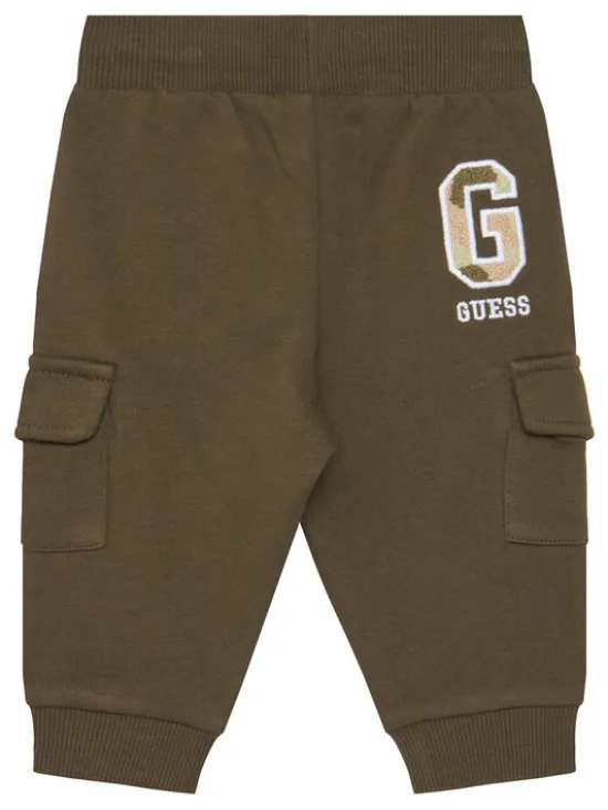 Guess Komplet bluzka i spodnie I5YG06 K8HM4 Biały Regular Fit
