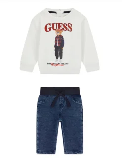 Guess Komplet dziecięcy I6BG02 K5804 Biały Regular Fit