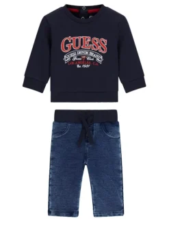 Guess Komplet dziecięcy I6BG02 K5804 Granatowy Regular Fit
