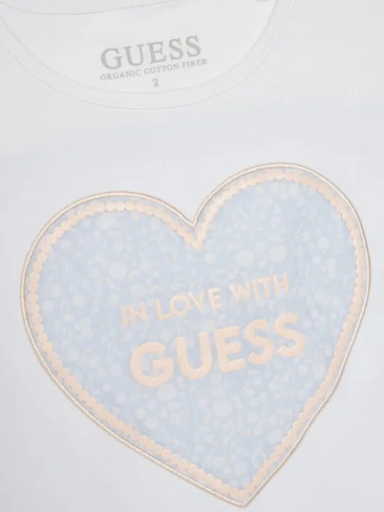 Guess Komplet dziecięcy K5GG01K6YW4 Biały Regular Fit