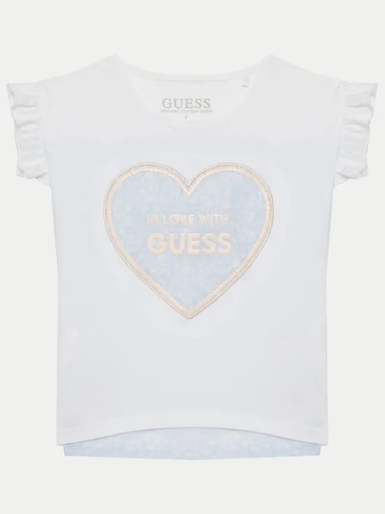 Guess Komplet dziecięcy K5GG01K6YW4 Biały Regular Fit