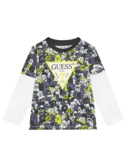 Guess Komplet dziecięcy N5YG00 K8HM4 Zielony Regular Fit