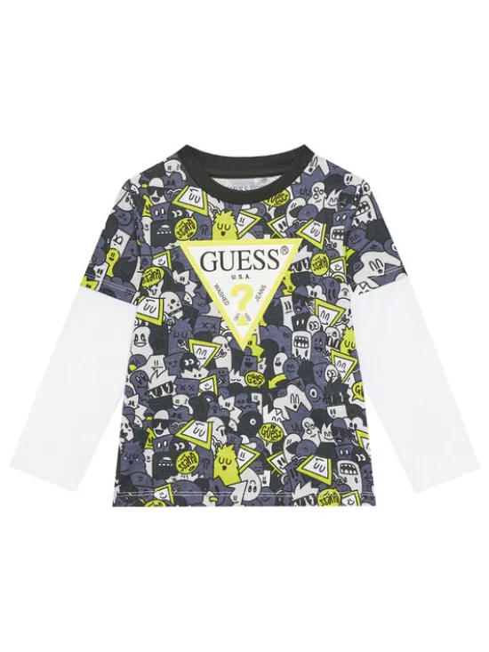 Guess Komplet dziecięcy N5YG00 K8HM4 Zielony Regular Fit