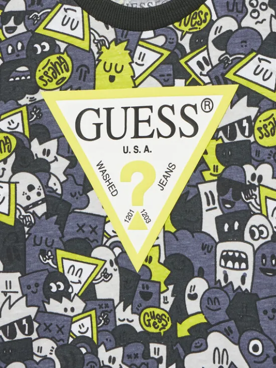 Guess Komplet dziecięcy N5YG00 K8HM4 Zielony Regular Fit