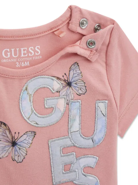 Guess Komplet t-shirt i legginsy A6RG09 K6YW4 Kolorowy Regular Fit