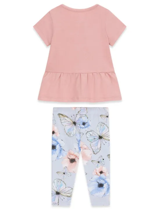 Guess Komplet t-shirt i legginsy A6RG09 K6YW4 Kolorowy Regular Fit