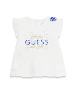 Guess Komplet t-shirt i spodenki A6GG04 K6YW4 Niebieski Regular Fit