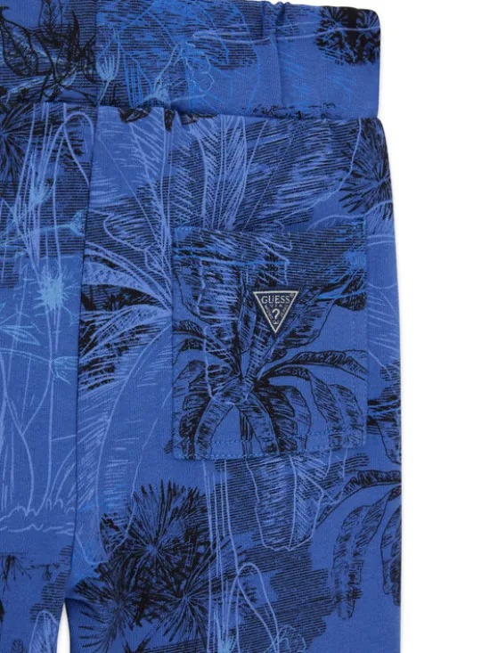 Guess Komplet t-shirt i spodenki N6GG05 K8HM4 Kolorowy Regular Fit