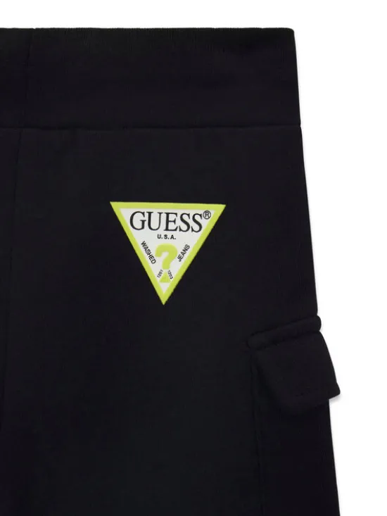 Guess Komplet t-shirt i szorty sportowe I6RG01 K8HM4 Kolorowy Regular Fit