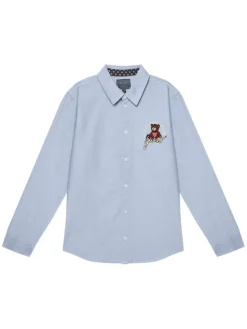 Guess Koszula L4BH02 W9CL0 Niebieski Regular Fit