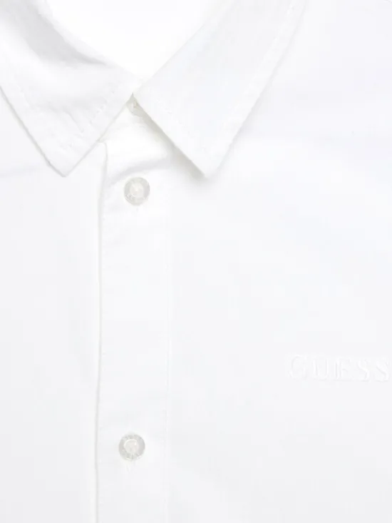 Guess Koszula L3YH04 WE5W0 Biały Regular Fit
