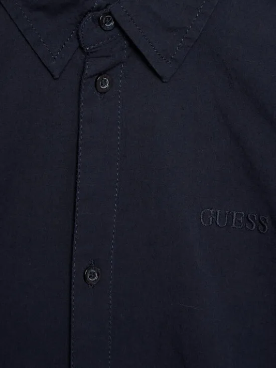 Guess Koszula L3YH04 WE5W0 Granatowy Regular Fit