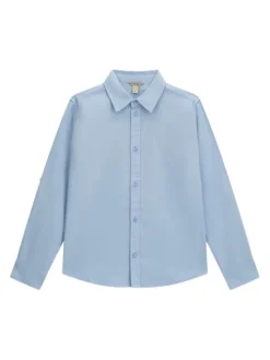 Guess Koszula L6YH02 W2675 Niebieski Regular Fit