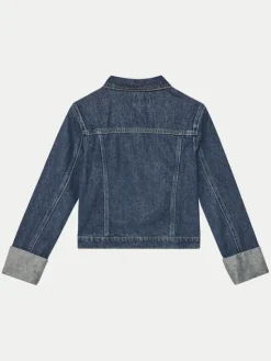 Guess Kurtka jeansowa J5RL03 D5D90 Granatowy Regular Fit