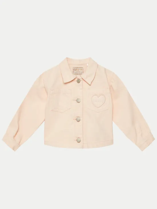 Guess Kurtka przejściowa K5GL01 WH6L0 Koralowy Regular Fit