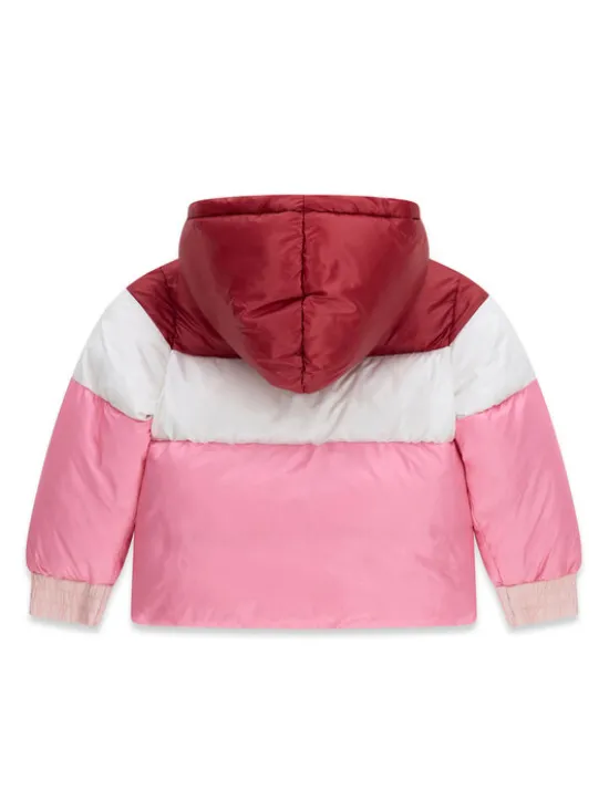 Guess Kurtka przejściowa K6YL01 W2576 Różowy Regular Fit