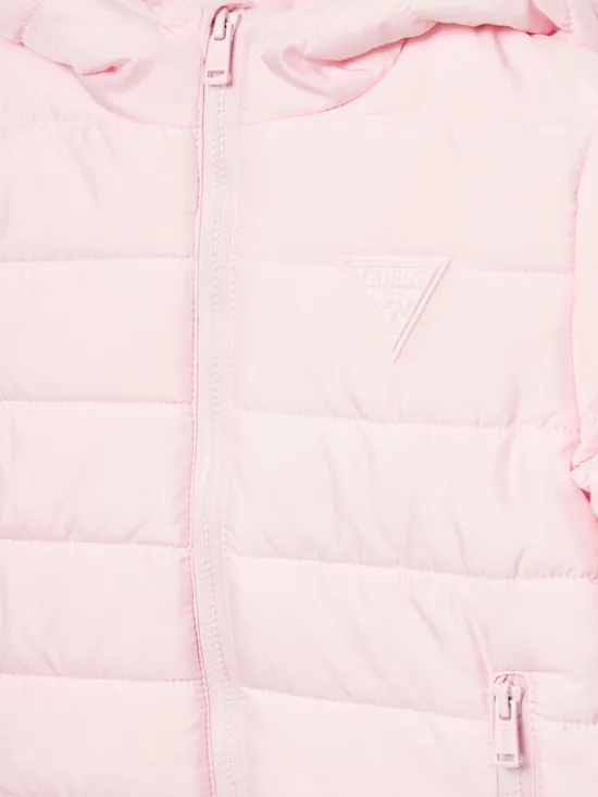 Guess Kurtka puchowa H4BT03 WCFM0 Różowy Regular Fit