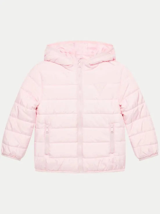 Guess Kurtka puchowa H4BT03 WCFM0 Różowy Regular Fit