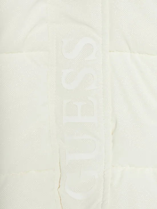 Guess Kurtka puchowa J4BL02 WGIW0 Écru Regular Fit